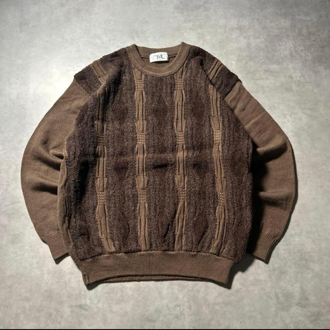 ヴィンテージ デニム コットン マルチポケット バックル デザイン ジャケット