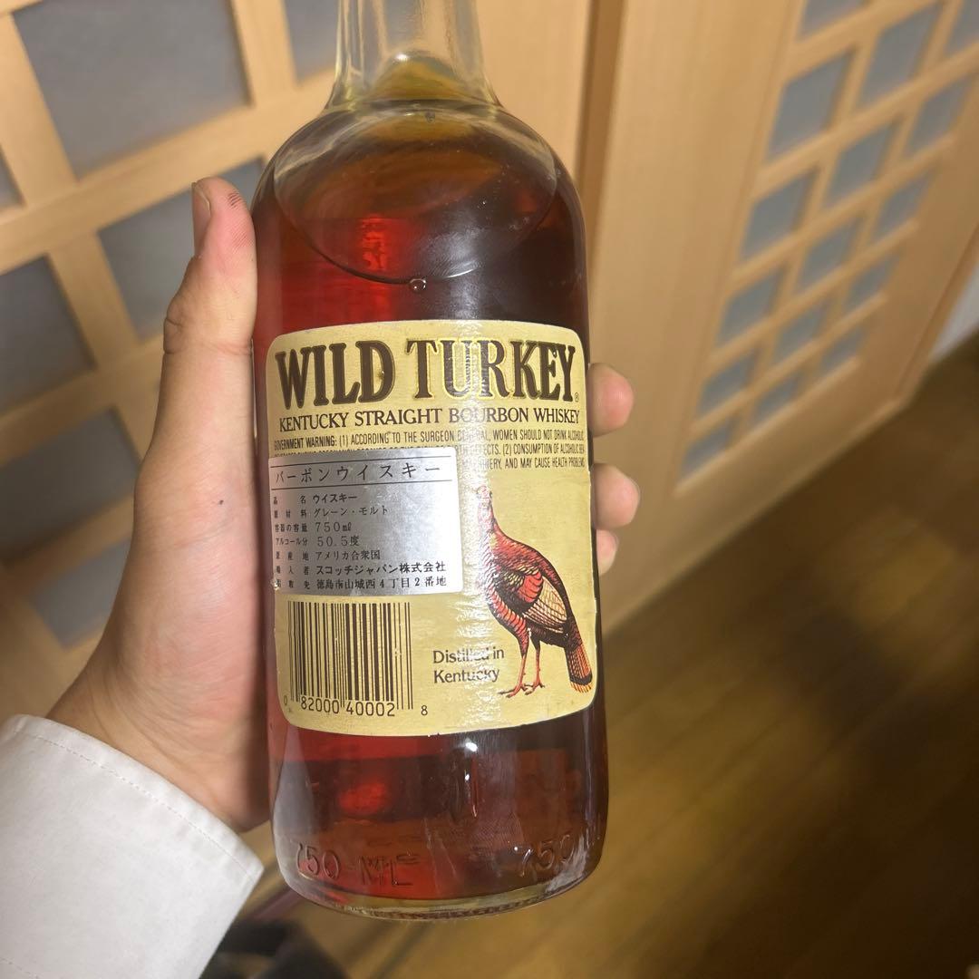 酒【満20歳】Wild Turkey 101 PROOF 8 YEARS OLD