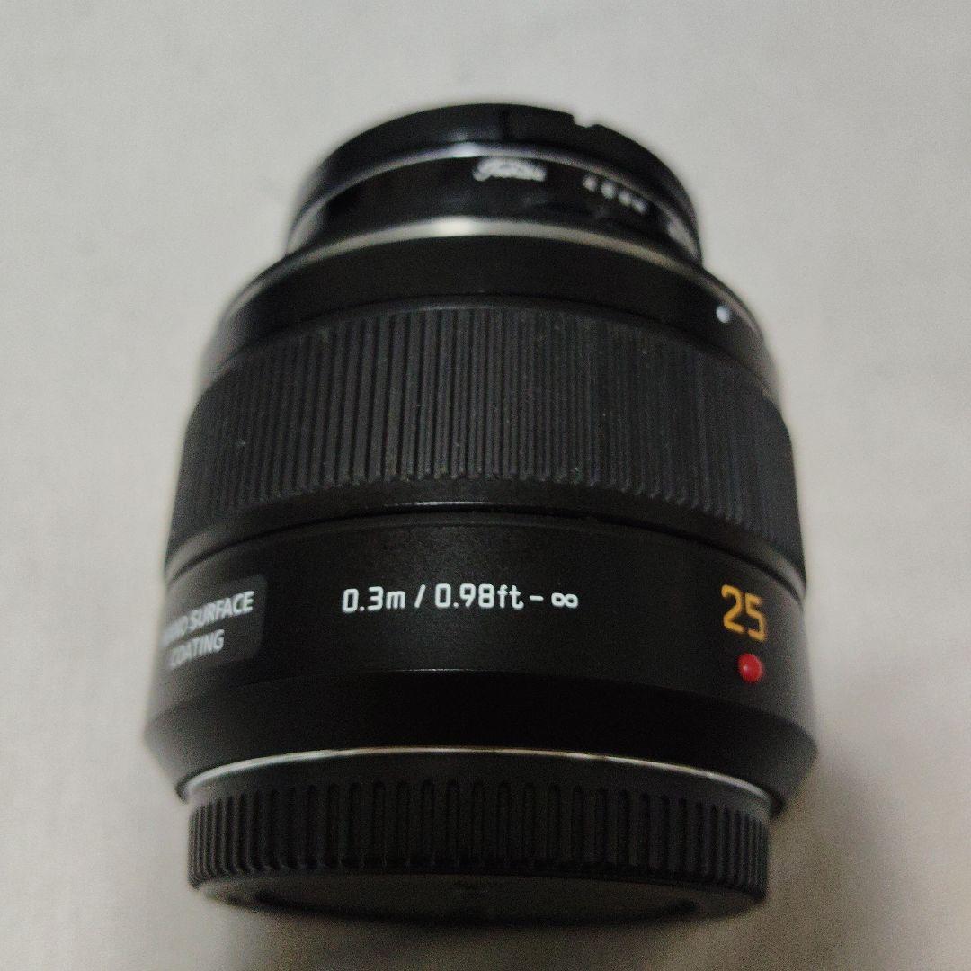 レンズ(単焦点) lumix leica DG summilux 25mm f.14 H-X025