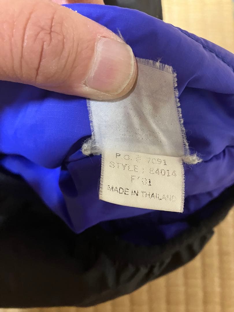 ア*0様 '01 Patagonia パフボール　ベスト　ブラック　S