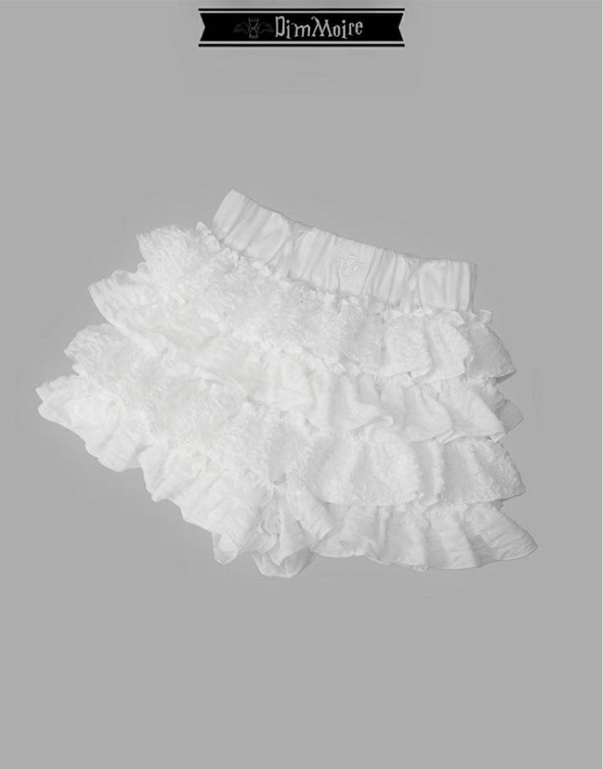 DimMoire【ディムモアール】フリルミニスカパン White
