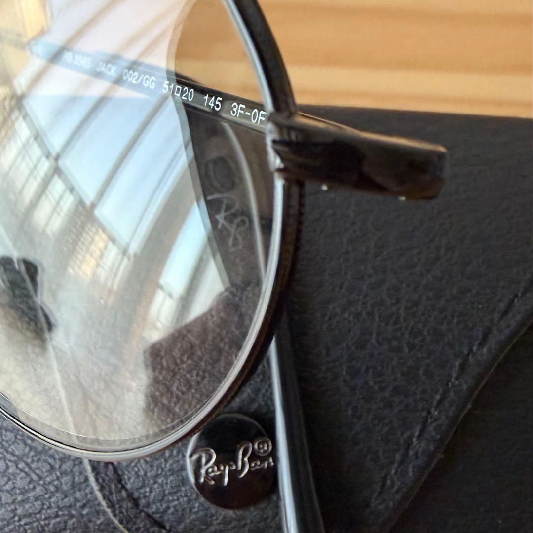 【新品未使用】木村拓哉さん着用Ray-Ban RB3565 JACK 調光レンズ
