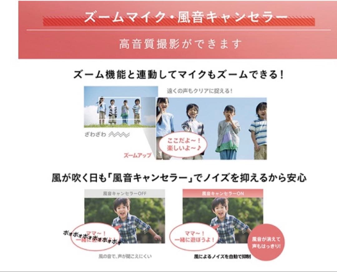 【展示品】Panasonic HC-V495M KJビデオカメラ 本体