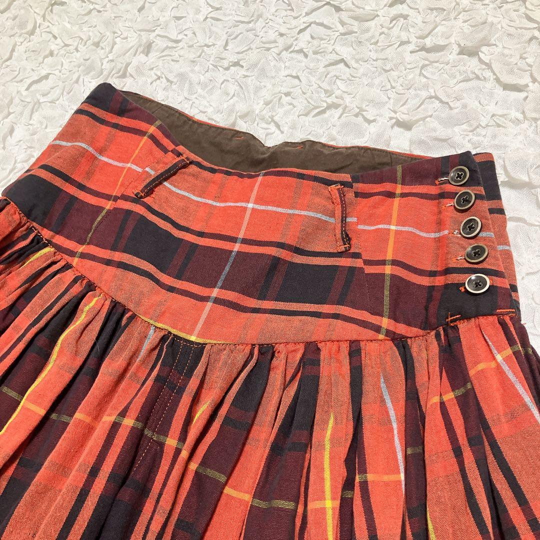 キャピタル　アミッシュパンツ　オレンジ　XS