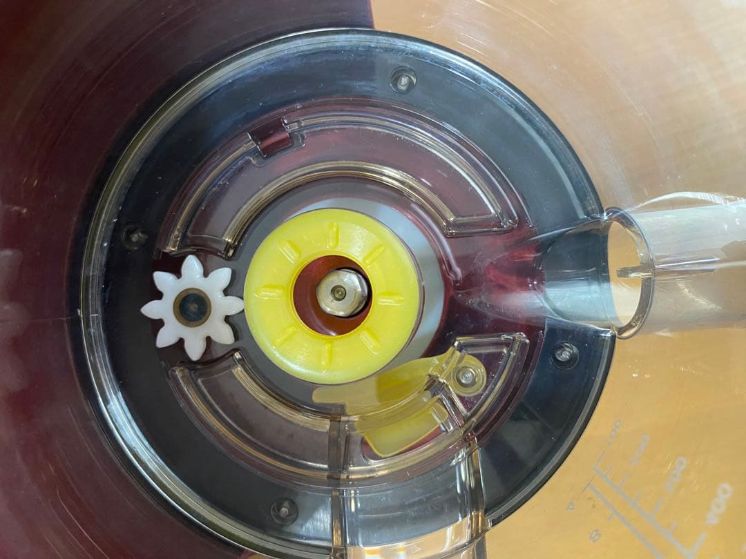 【極美品】HUROMスロージューサー(ワインレッド)