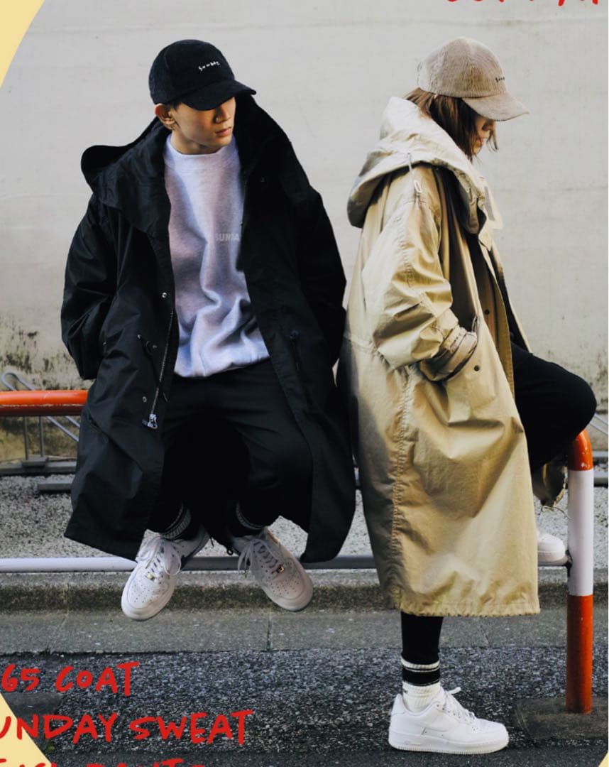 ジャーナルスタンダードラックス　sunday m-65ブラック