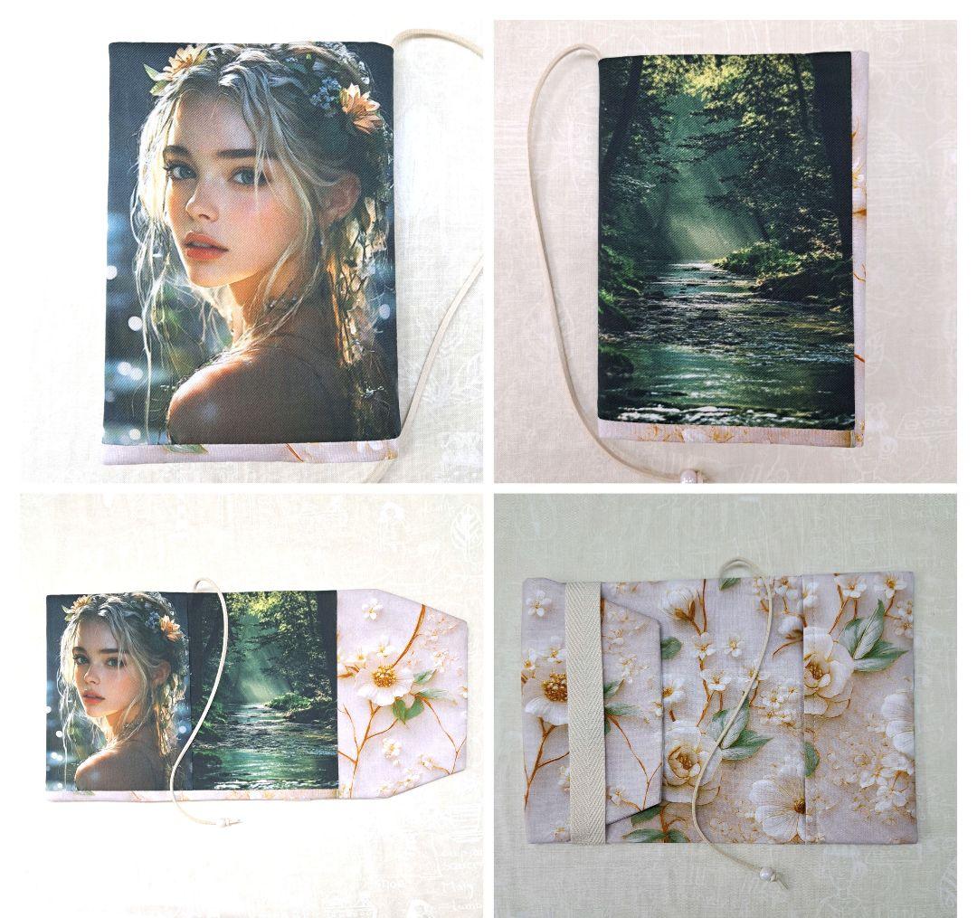 cherie chien⑤ブックカバー、ランチョンマット