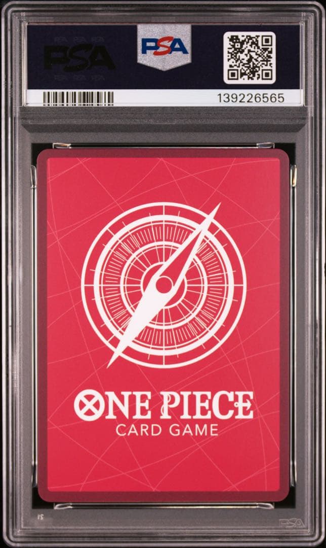 【PSA10連番】 モンキー・D・ルフィ L-P ［OP01-003］2枚セット