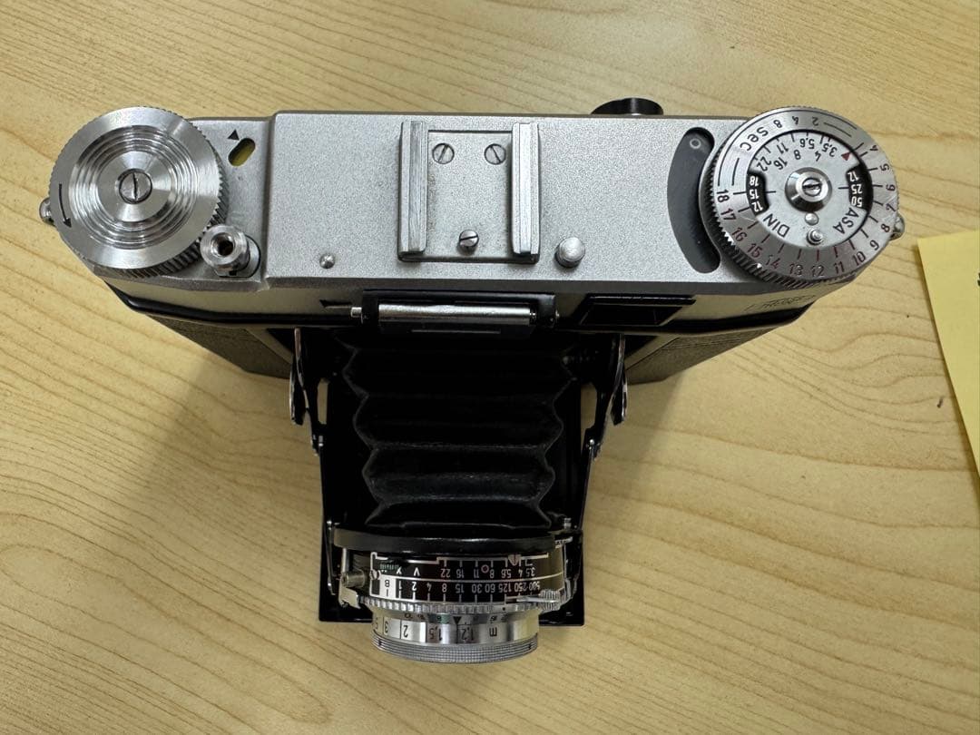 ツァイスイコン　Tessar 75mm f/3.5 中判フィルムカメラ