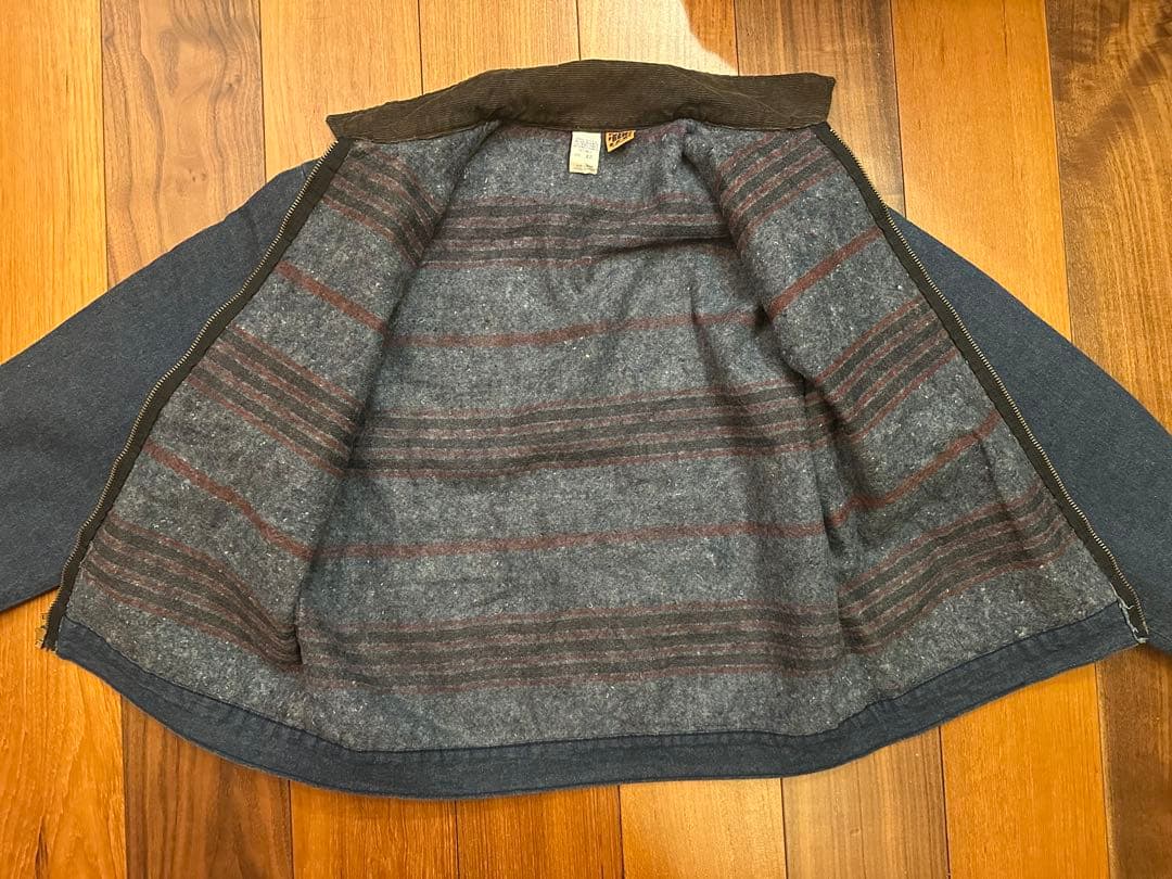 最終価格 60s 70s BIG BEN デニムジャケット ブランケットライナー