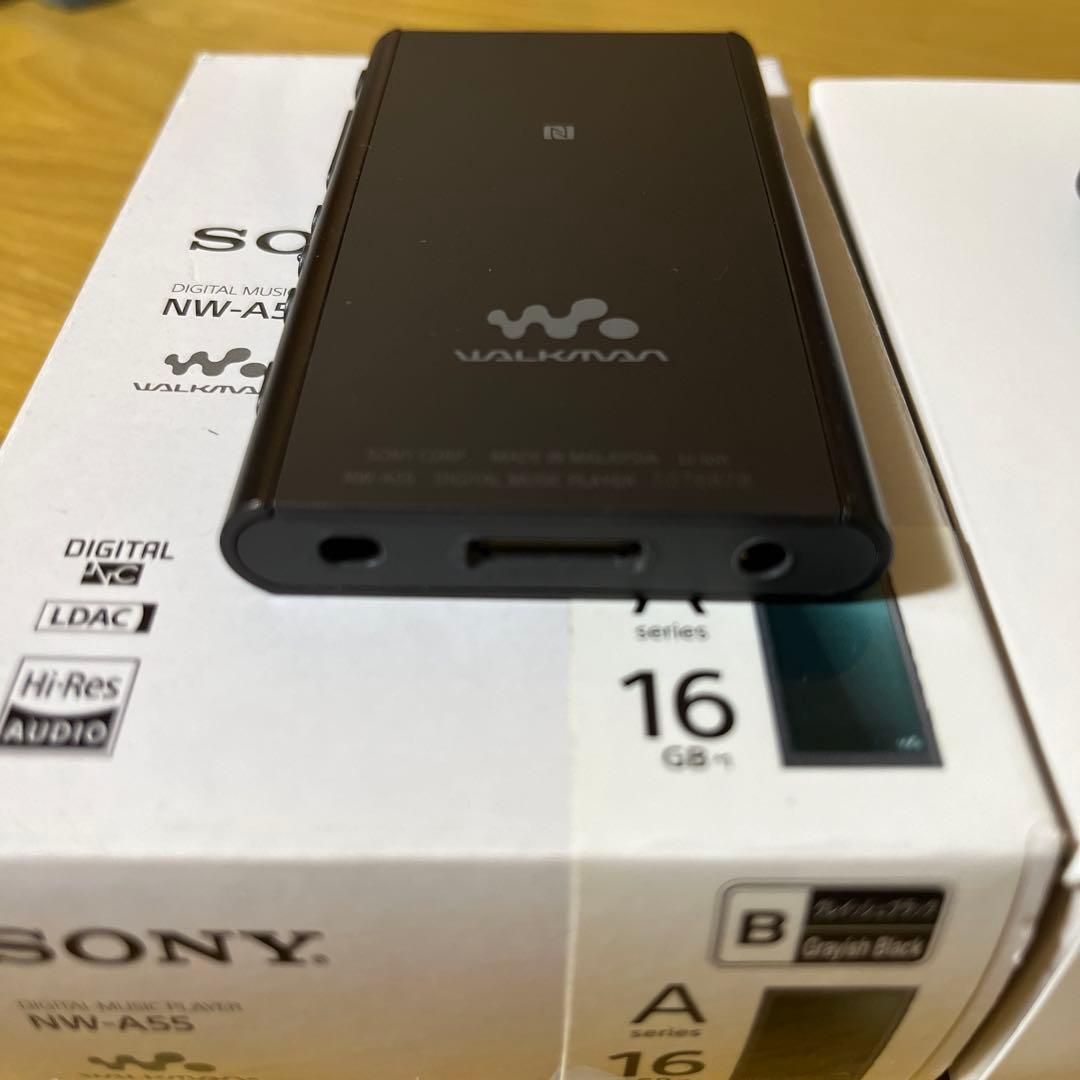 SONY WALKMAN NW-A55 16GB Bグレイッシュブラック
