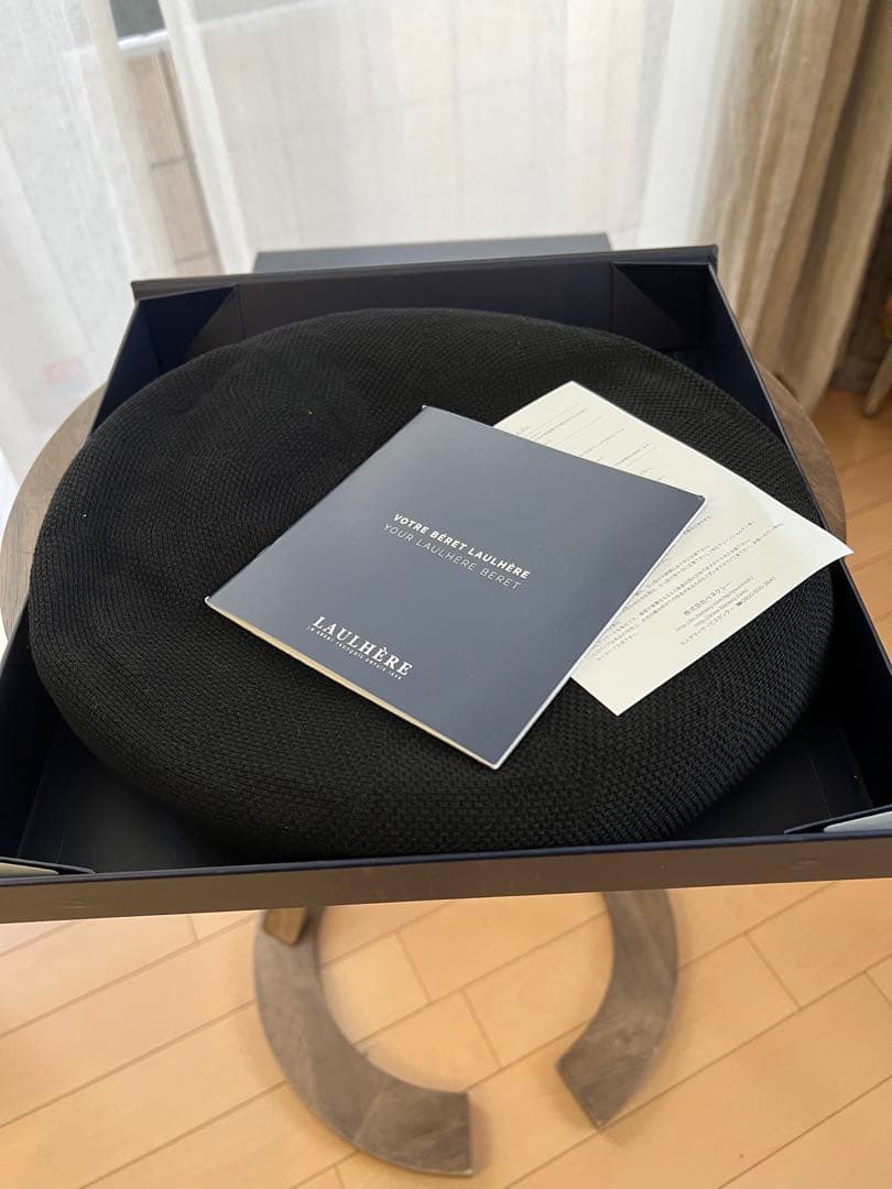 LAULHERE MAXI PLUMESベレー帽