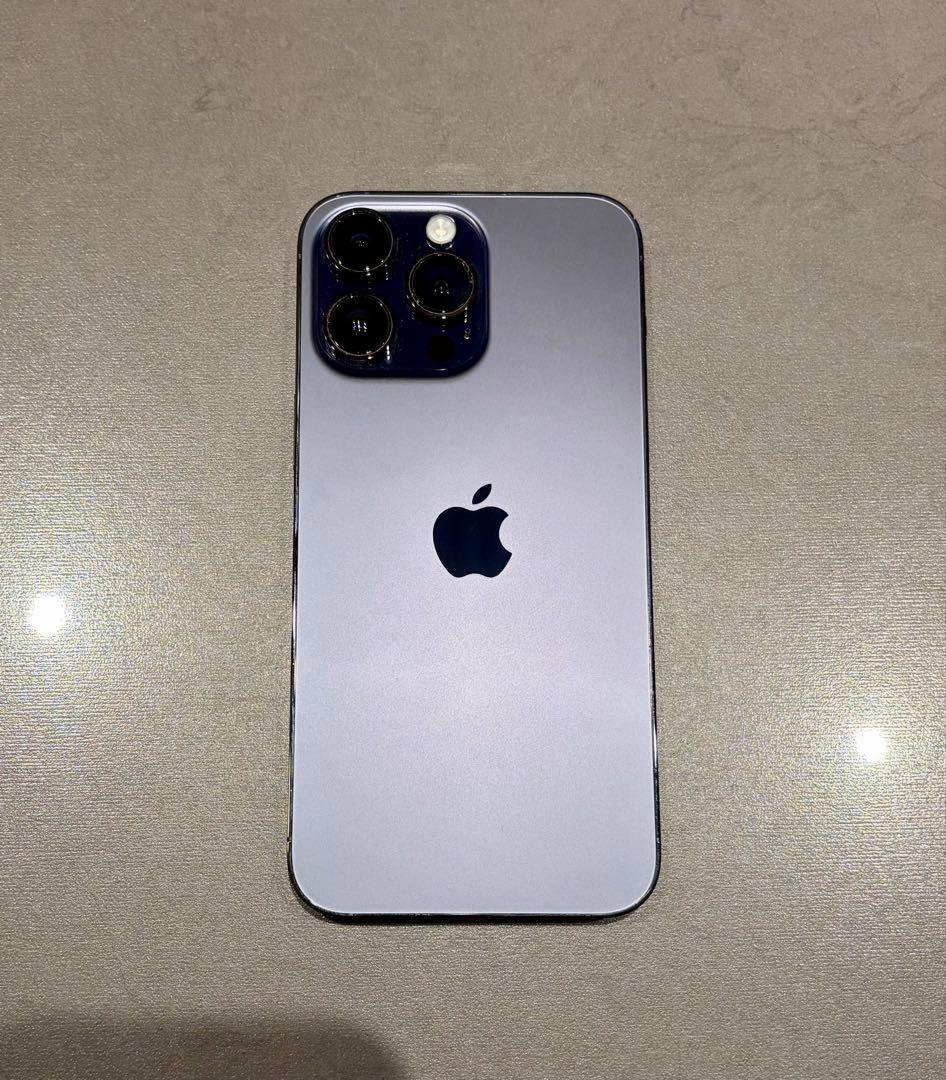 (*)様 美品 iPhone14 pro max 512GB ディープパープル