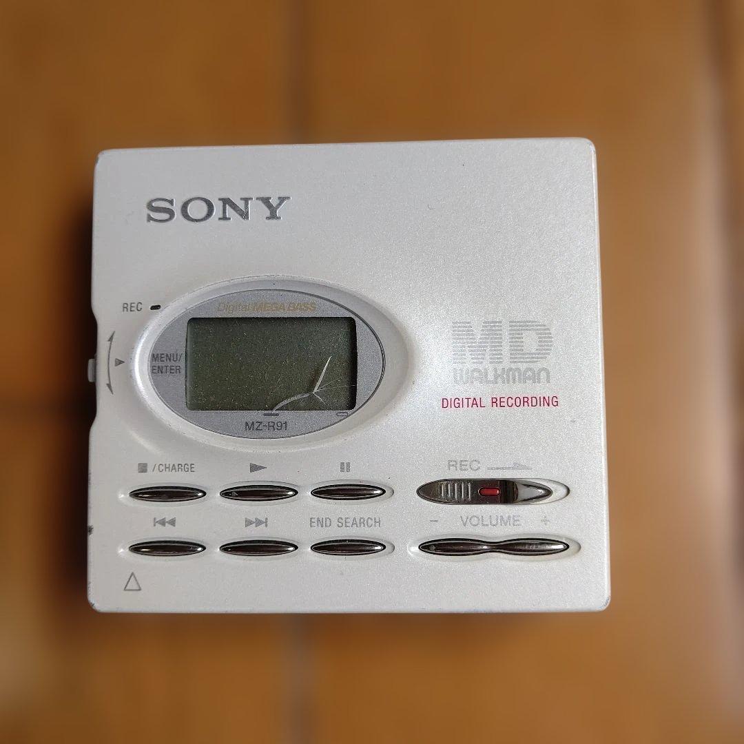 ジャンク品 ポータブルMDレコーダー SONY SHARP まとめ売り 6個