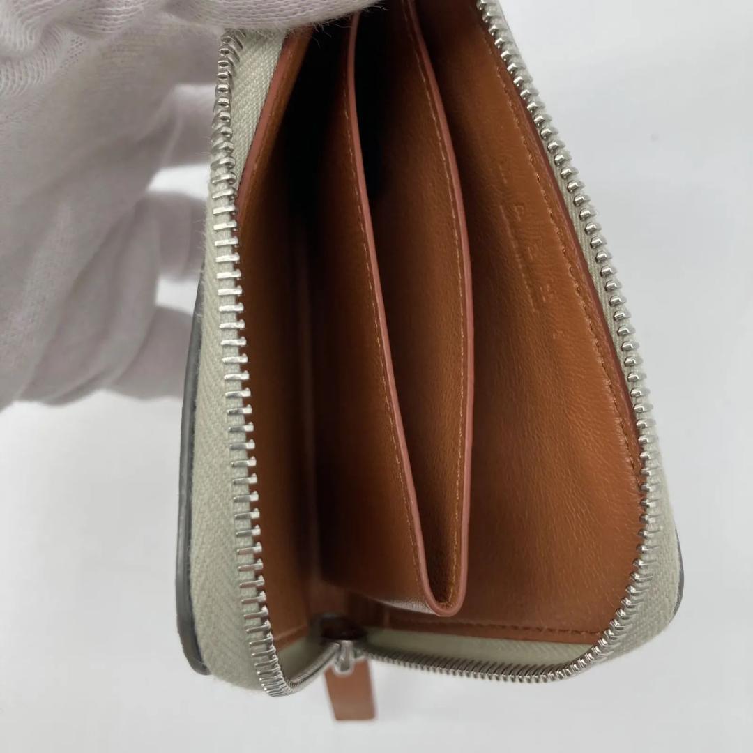 美品✨現行 マルニ ミニウォレット ケース カードケース 刺繍ロゴ