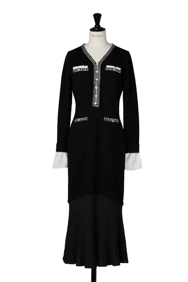 herlipto Isaline Long Knit Dress ハーリップトゥ