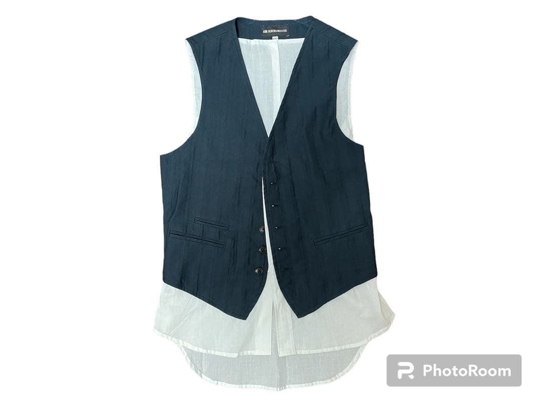 ANN DEMEULEMEESTERのシャツ付きベスト XXS hyde着