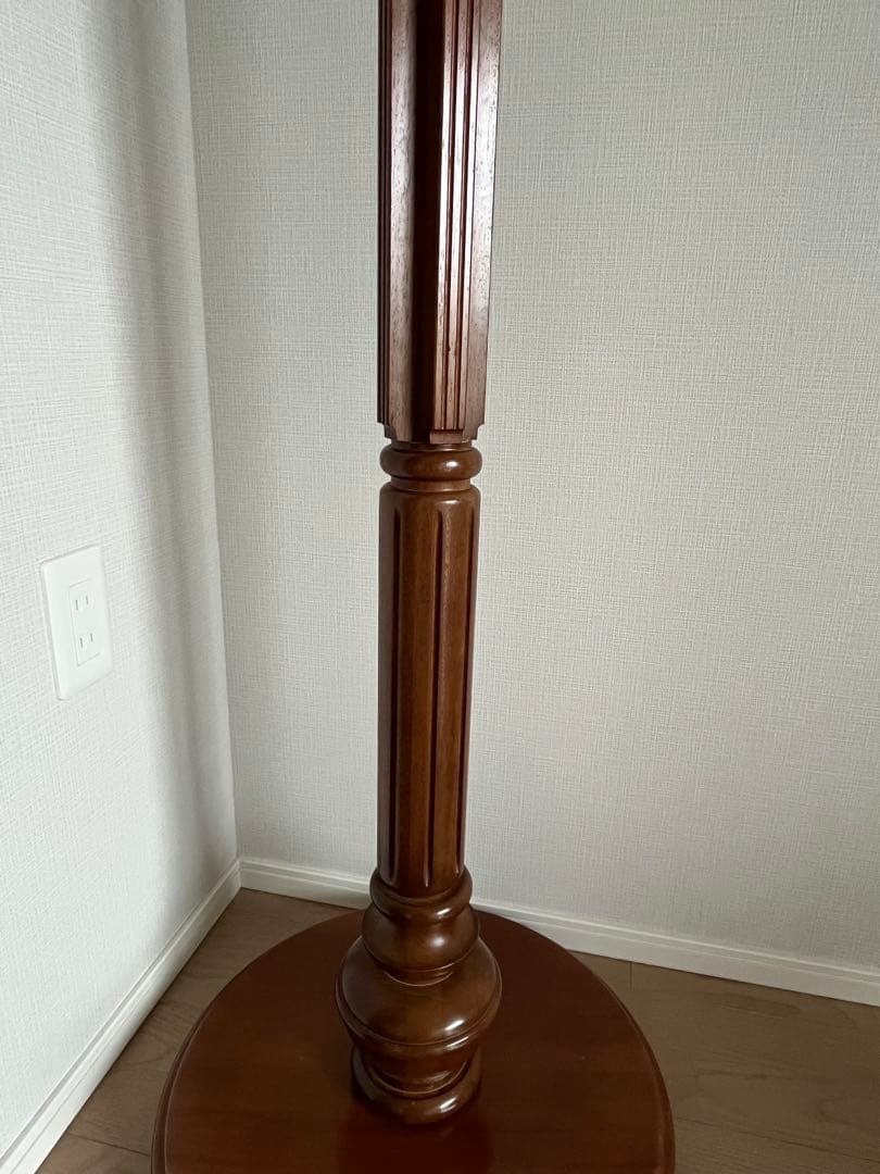 本日正午削除 最終価格 karimoku 木製スタンド型ポールハンガー