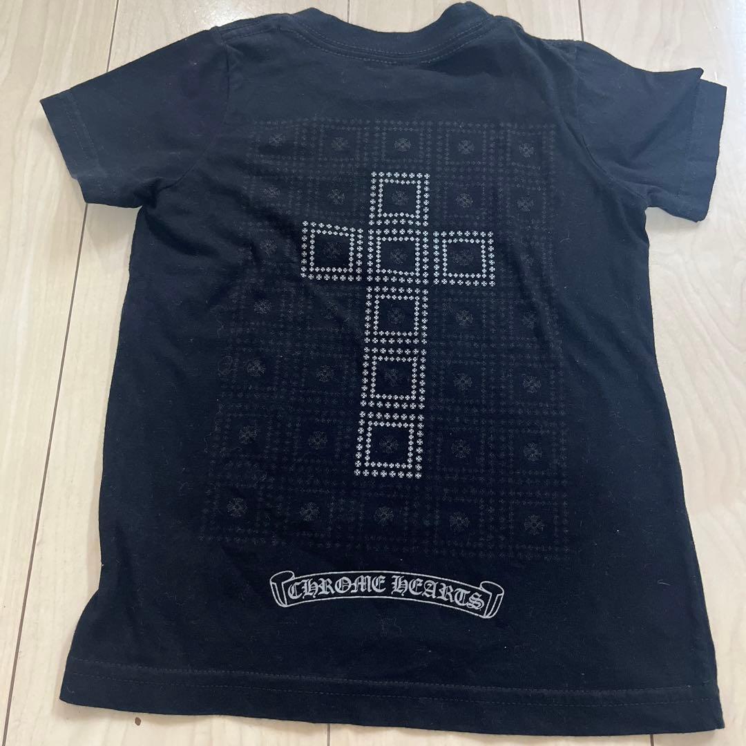 クロムハーツ クロスデザイン キッズTシャツ