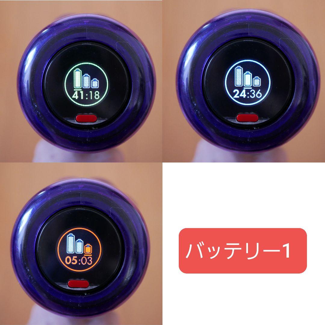 Dyson SV18 本体のみ バッテリー2個セット