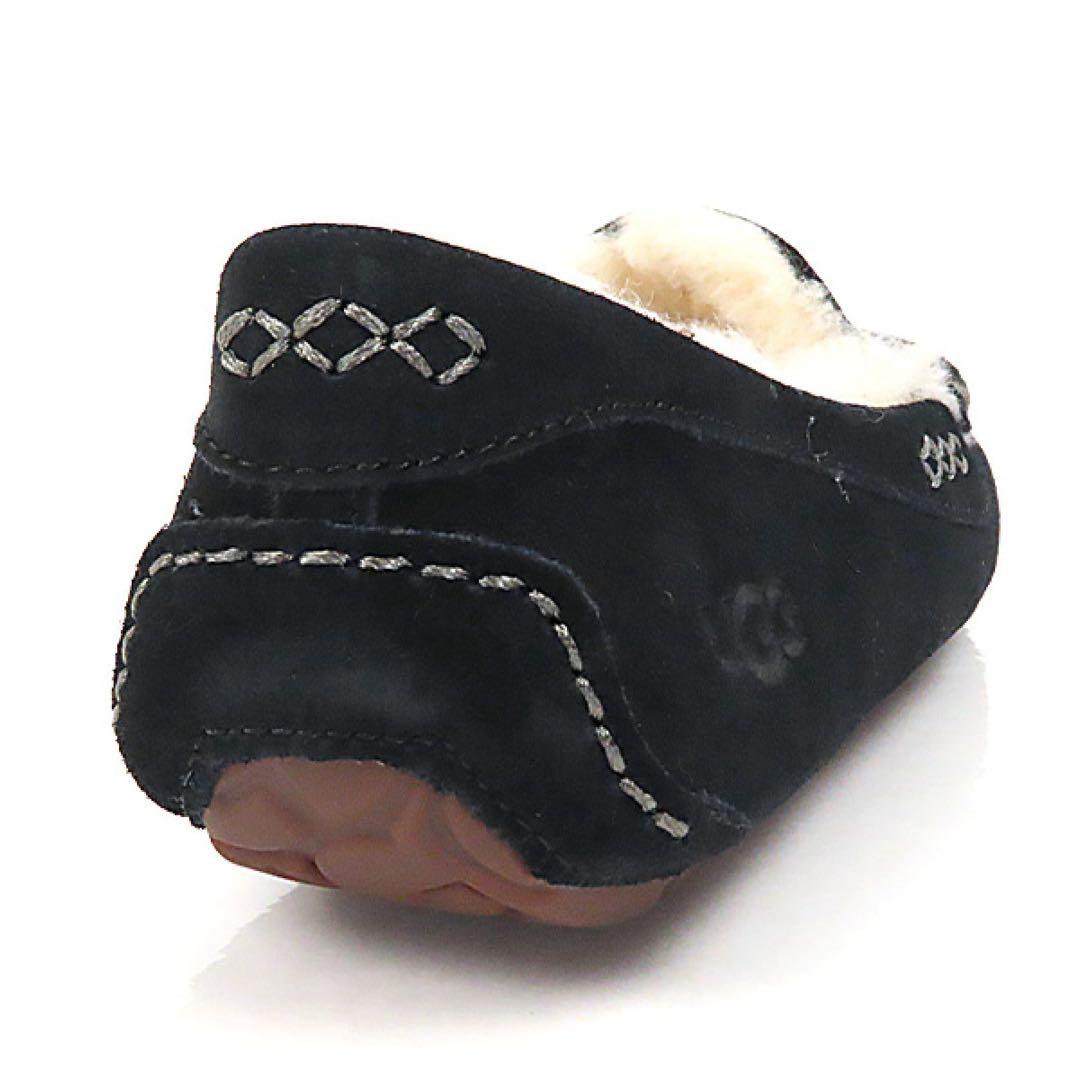 【新品未使用】UGG/モカシン/ブラック/24cm