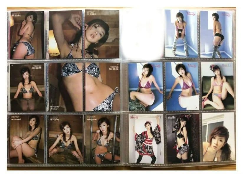 希少レア…ほしのあき…さくら堂HIT'ｓBOMB86種類…クリアファイル付トレカ