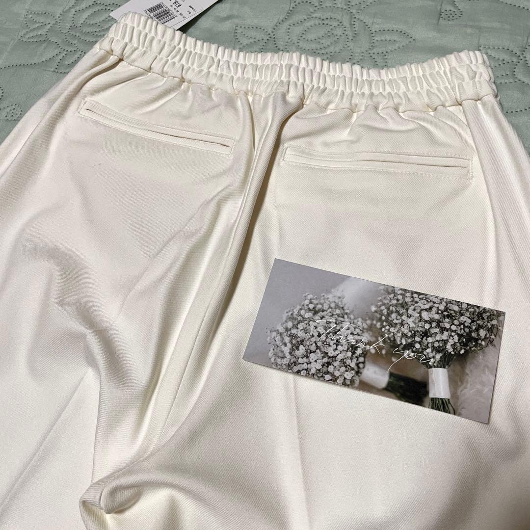 タグ付き。gypsohila ジプソフィア(AWマヨコレパンツ)ホワイト 38