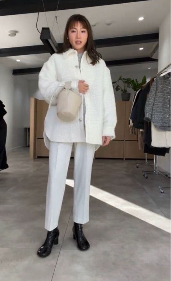 タグ付き。gypsohila ジプソフィア(AWマヨコレパンツ)ホワイト 38