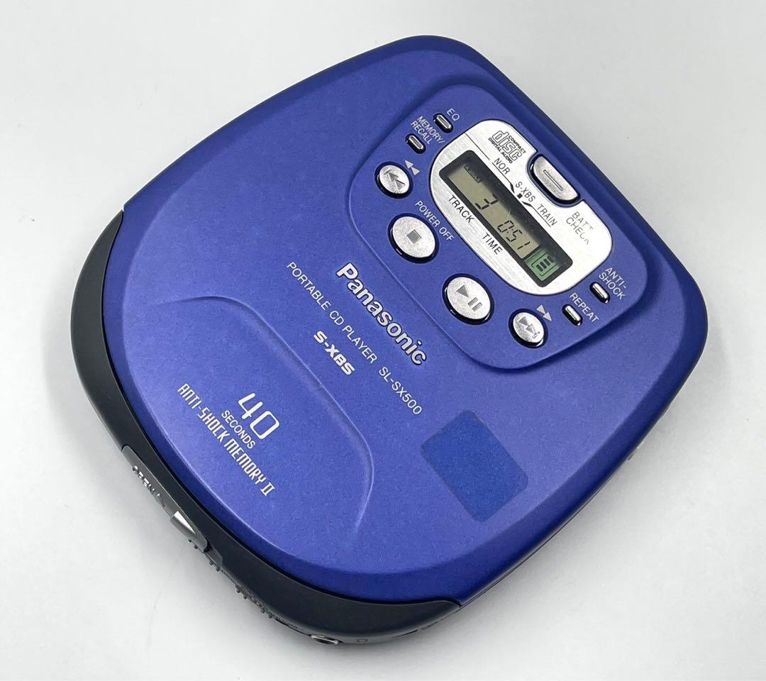 外観美品　再生OK Panasonic SL-SX500 CDプレーヤー