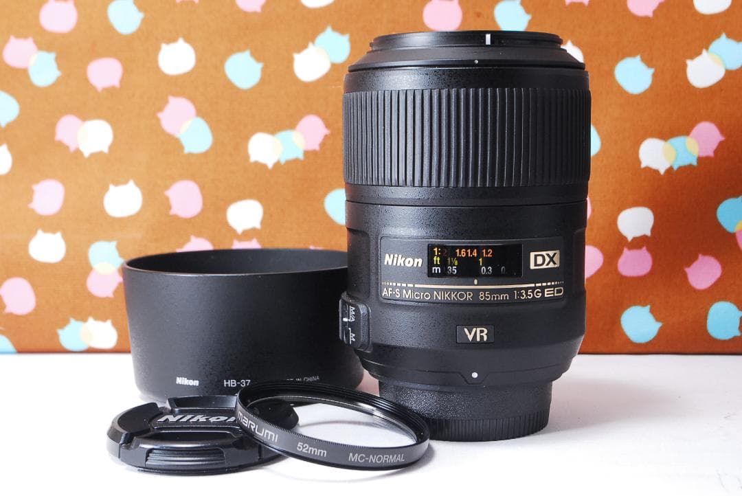 ✨大人気単焦点✨超美品✨Nikon AF-S 85mm F3.5 G ED VR