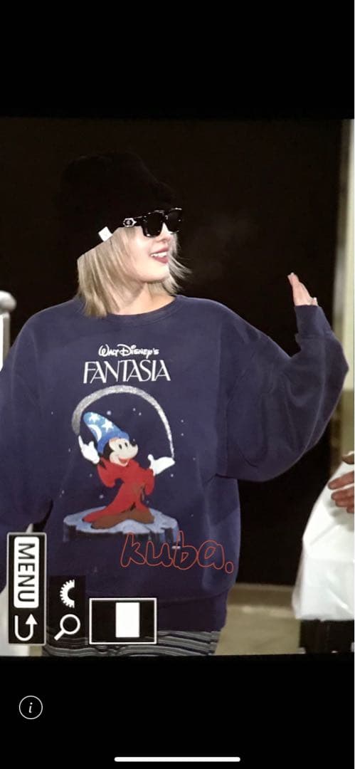 セントマイケル　Disney's Fantasia トレーナー Lサイズ