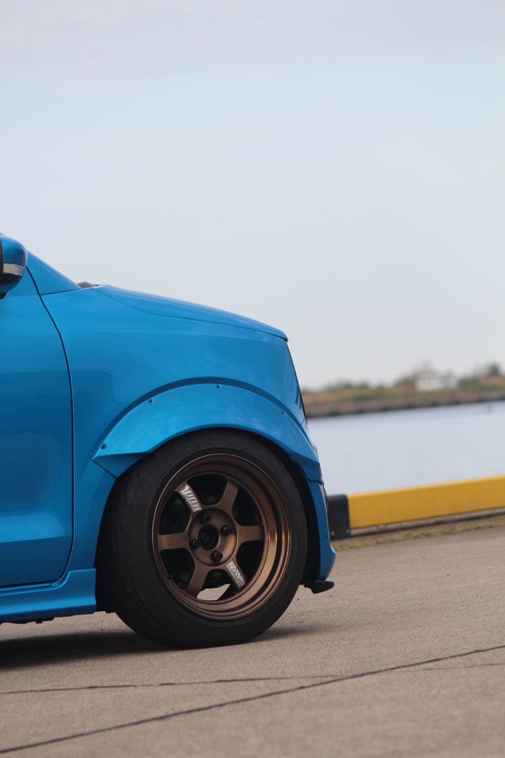 アルトワークスHA36S 専用ワンオフオーバーフェンダー