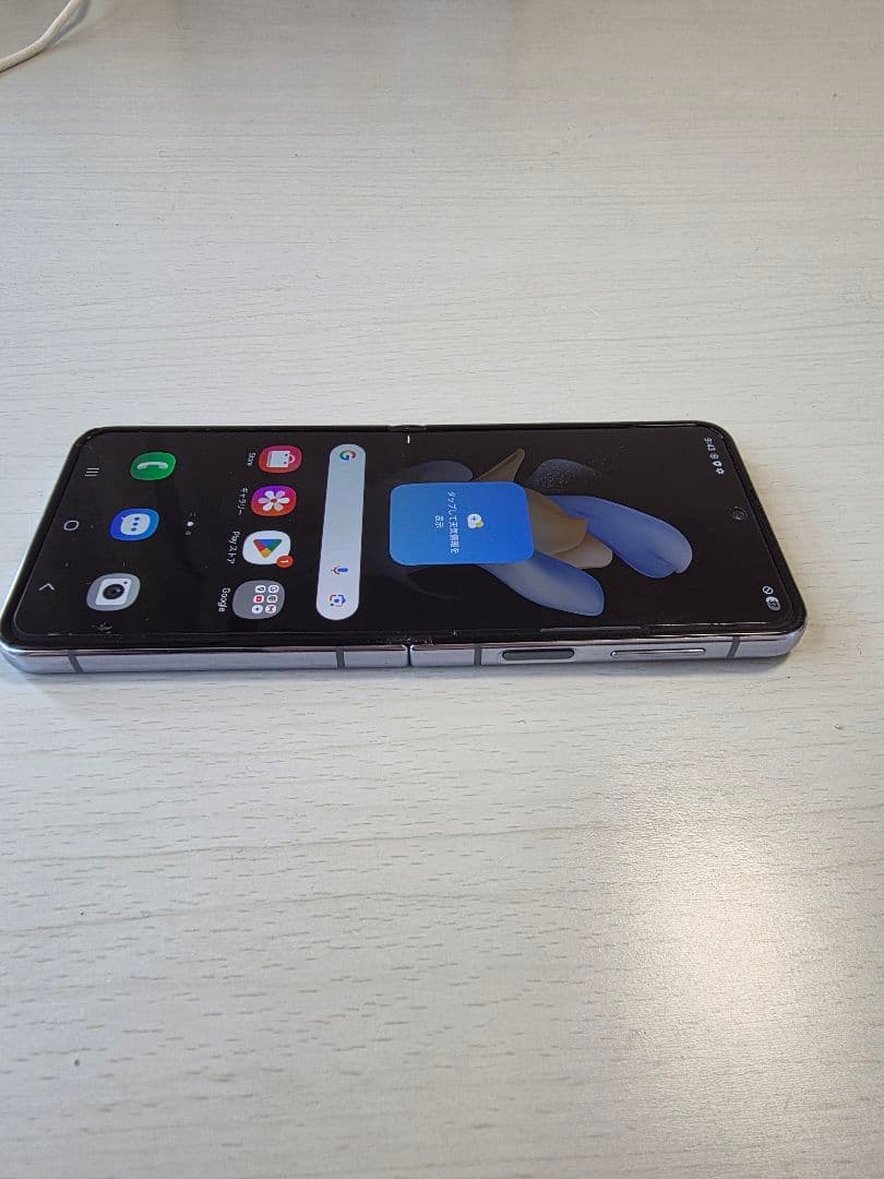 ジャンク品Galaxy Z Flip4 ブルー 256GB SIMフリー 韓国版