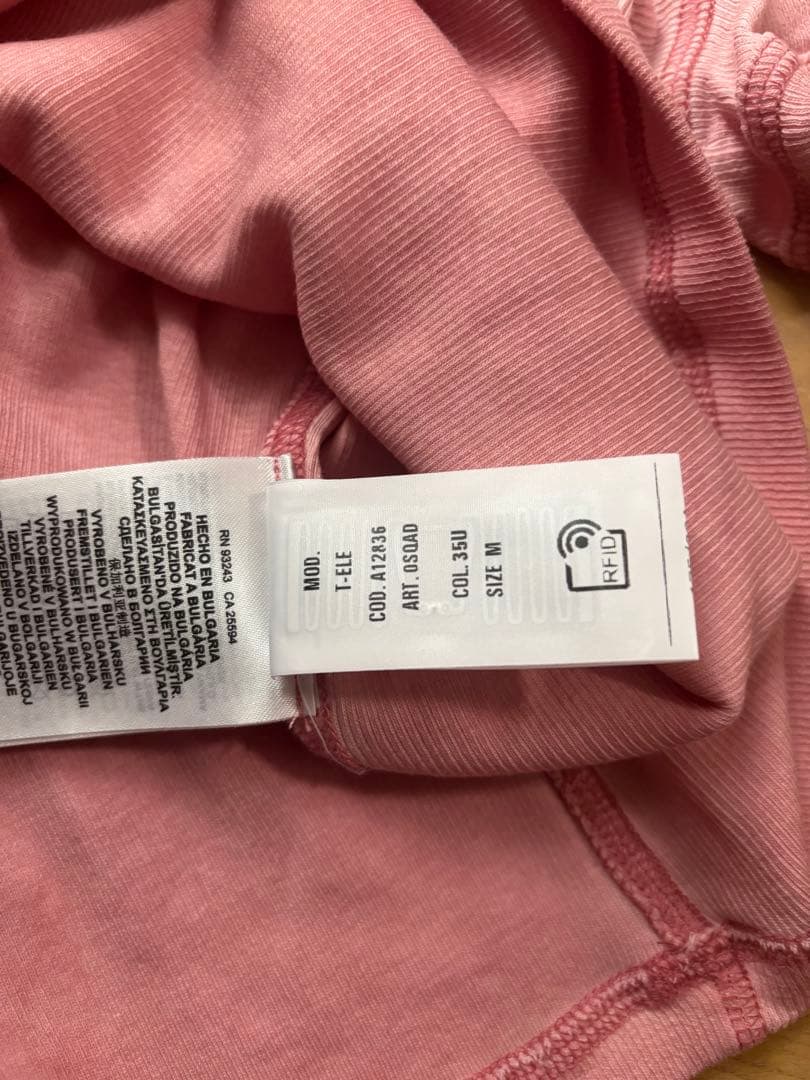 DIESEL T-ERE Tシャツ ピンク