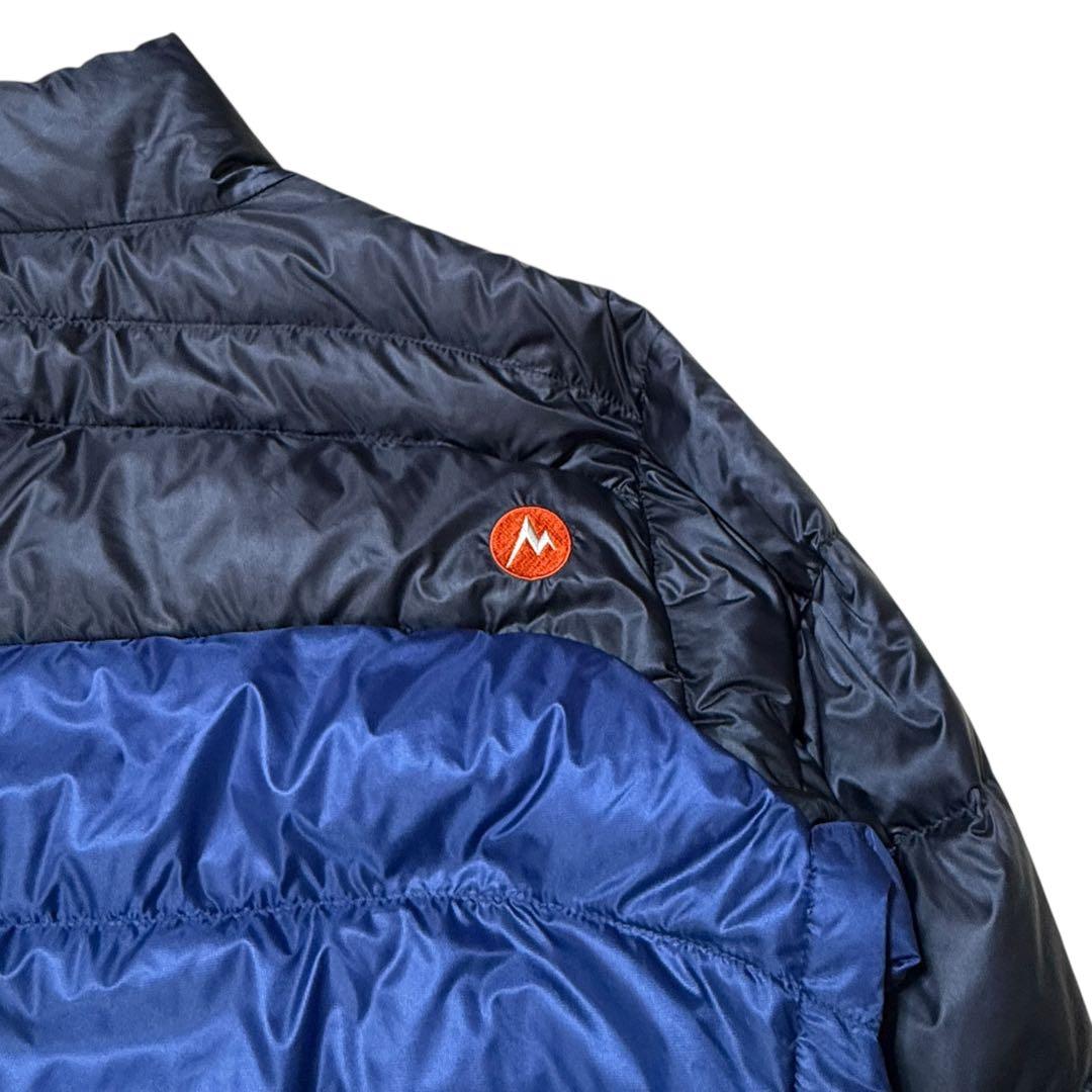 g*4様 ✨美品✨Marmot ダウンジャケット700fill ブルー　XL