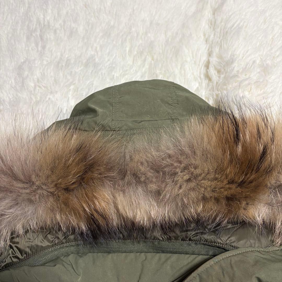 【極美品】タトラスモッズダウンジャケットネンナ NENNAラクーンファー3way