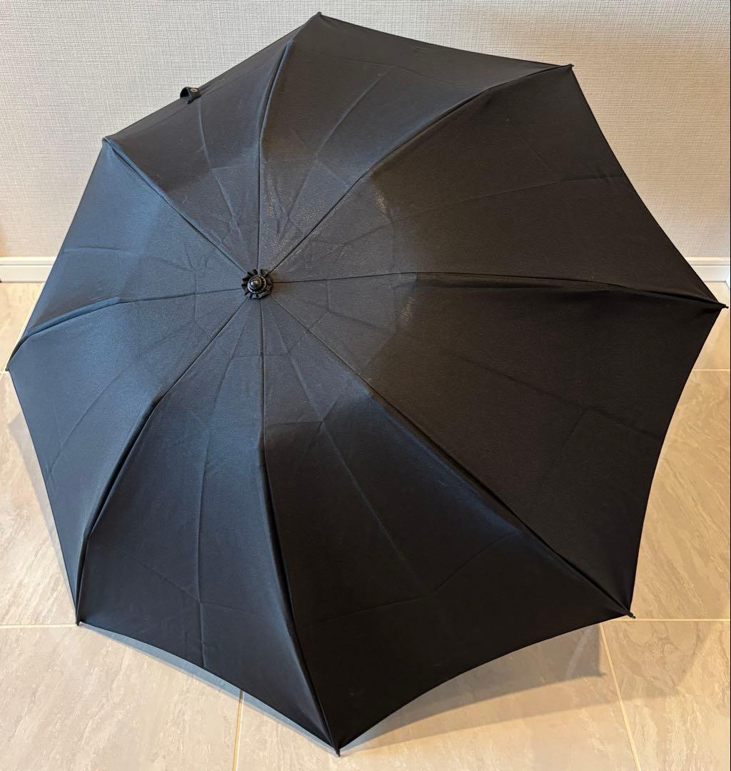 ロサブラン 完全遮光 日傘 3段折りたたみ ブラック