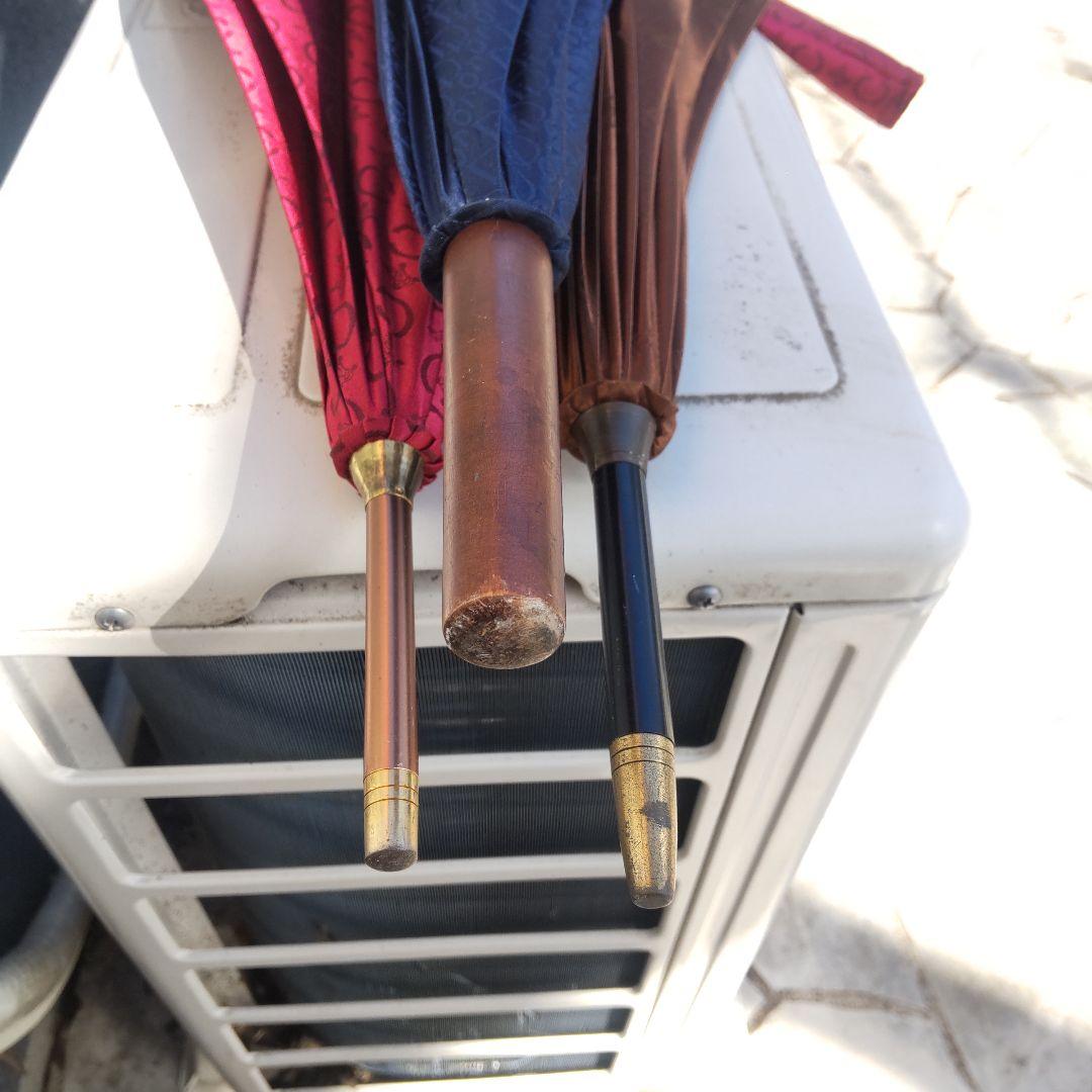 ブランド高級傘、エルメス、ディオール、FENDI、3本まとめ売り