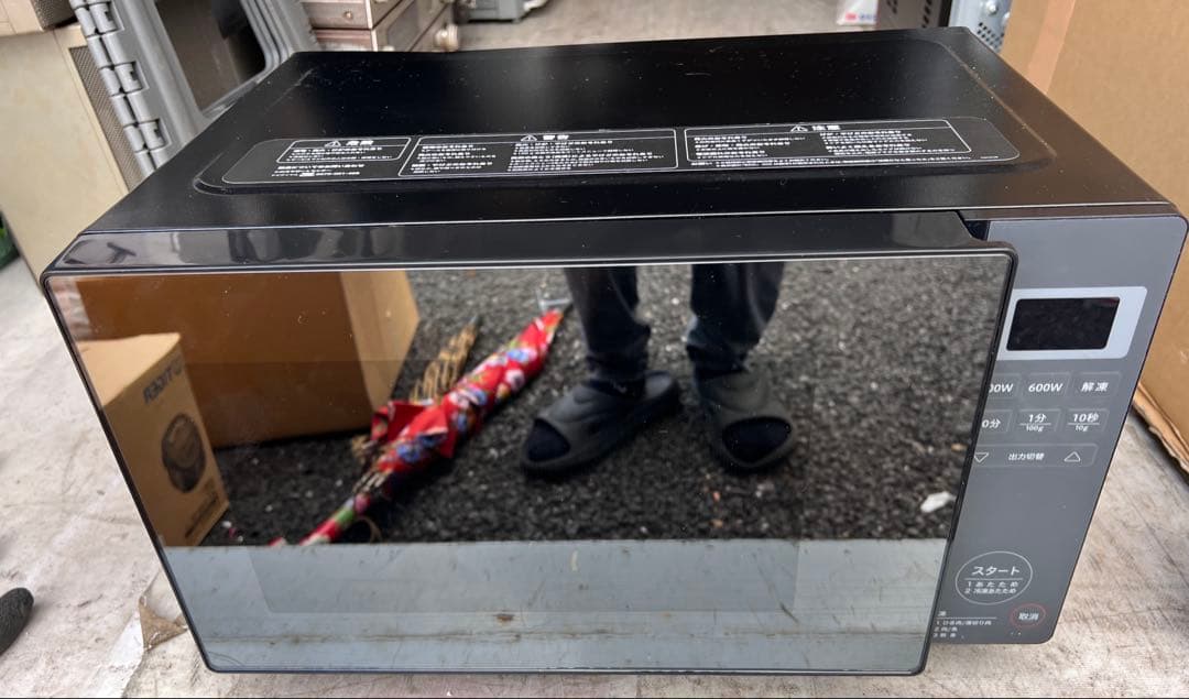 シロカOB-R18F1 電子レンジ 500W 2024年製