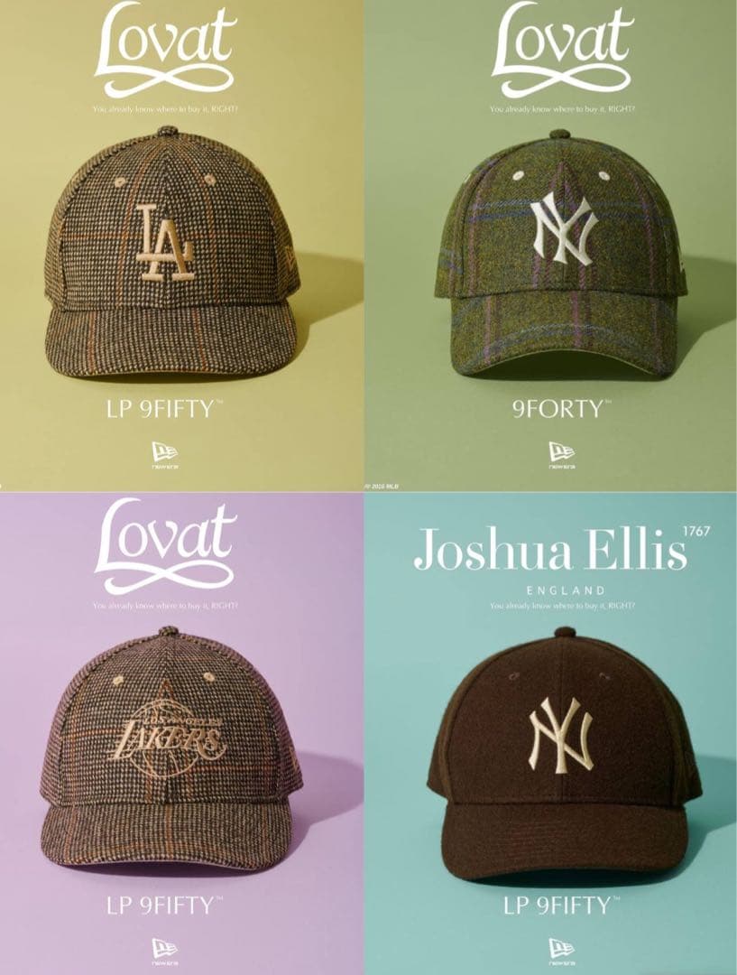 New Era® for JOURNAL STANDARD 25FW Lovat