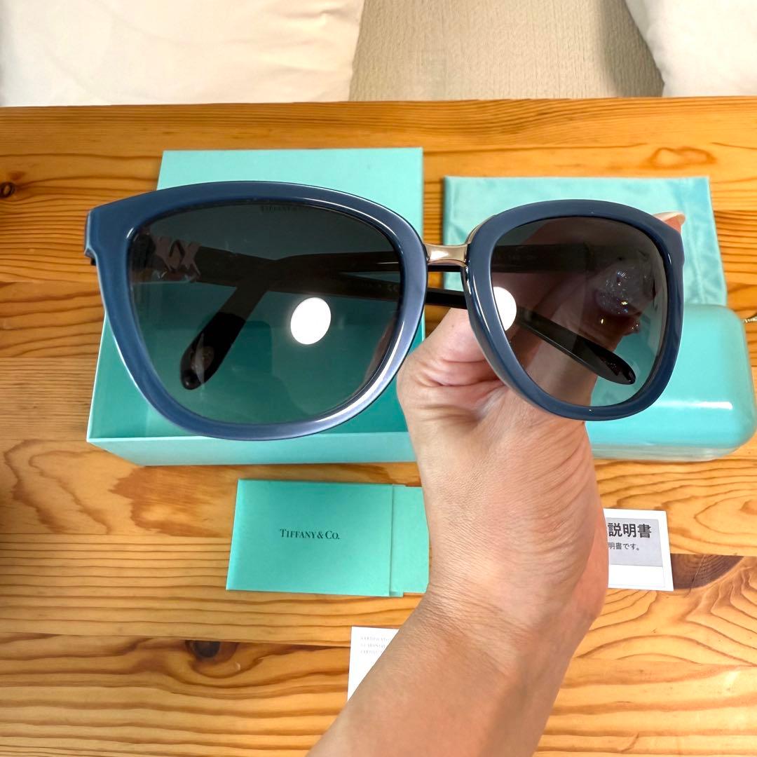 【専用】ティファニー ブルー サングラス 保証書 ケース付