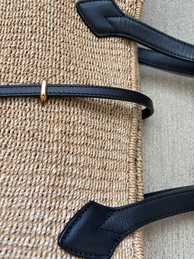 VIOLAd'ORO ヴィオラドーロ アバカトート かごバッグships