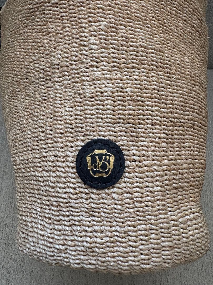 VIOLAd'ORO ヴィオラドーロ アバカトート かごバッグships