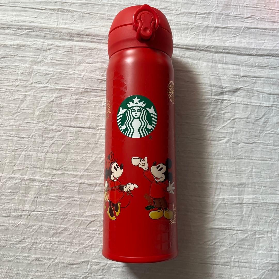 【中国スタバ限定】ディズニー×スターバックス ステンレスボトル ミッキー＆ミニー