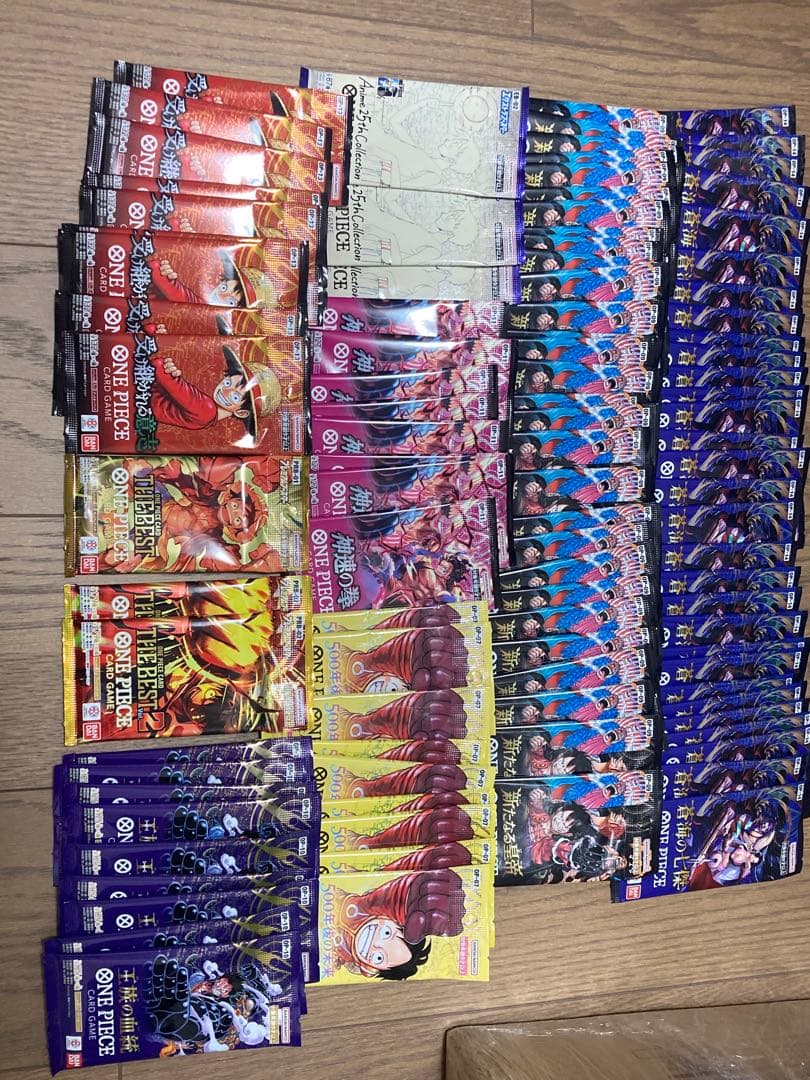 ワンピースカード　未開封パック