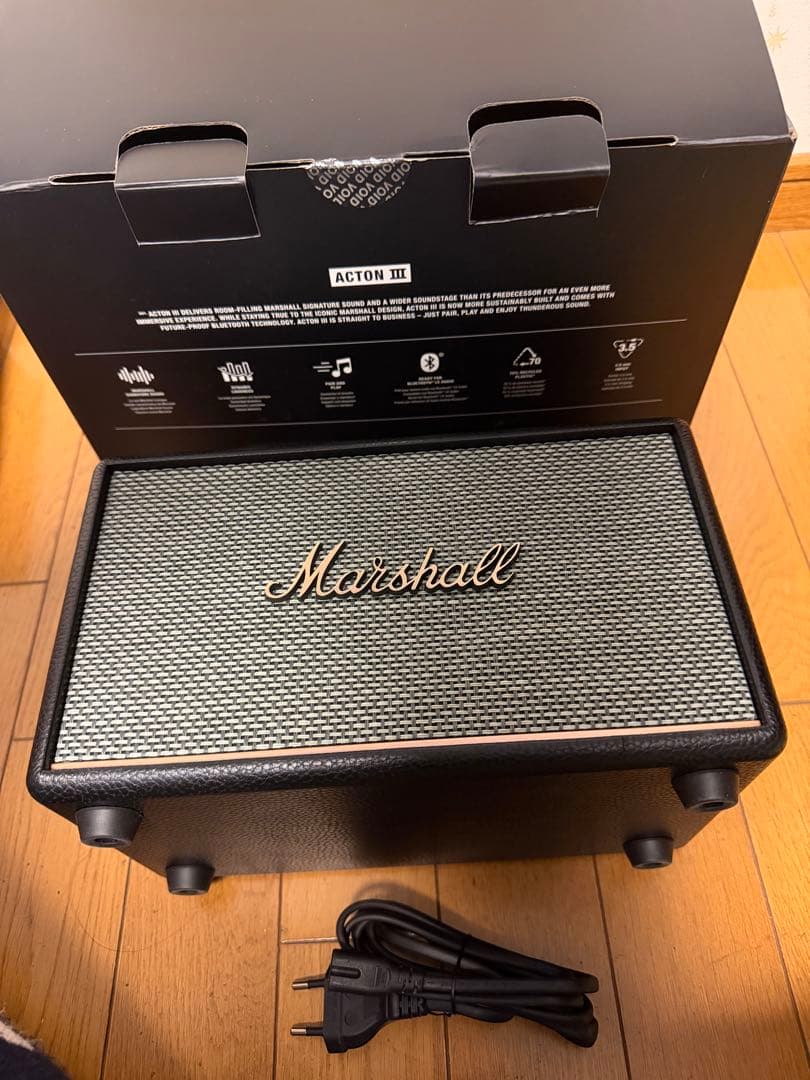 Marshall ACTON III ワイヤレススピーカー ブラック 国内正規品