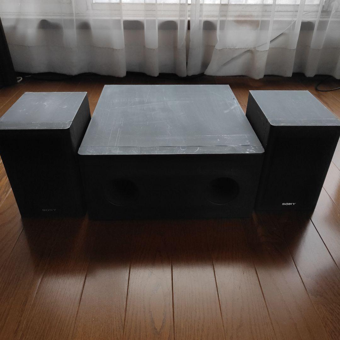 SONY スピーカー・ウーファー 2.1ch ブラックSS-VX7