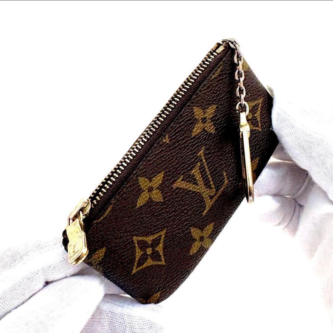 【美品】ルイヴィトン　モノグラム ポシェットクレ ケース　小銭入れ