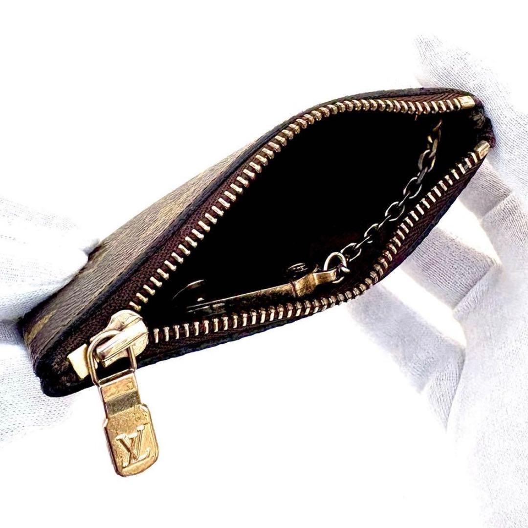 【美品】ルイヴィトン　モノグラム ポシェットクレ ケース　小銭入れ