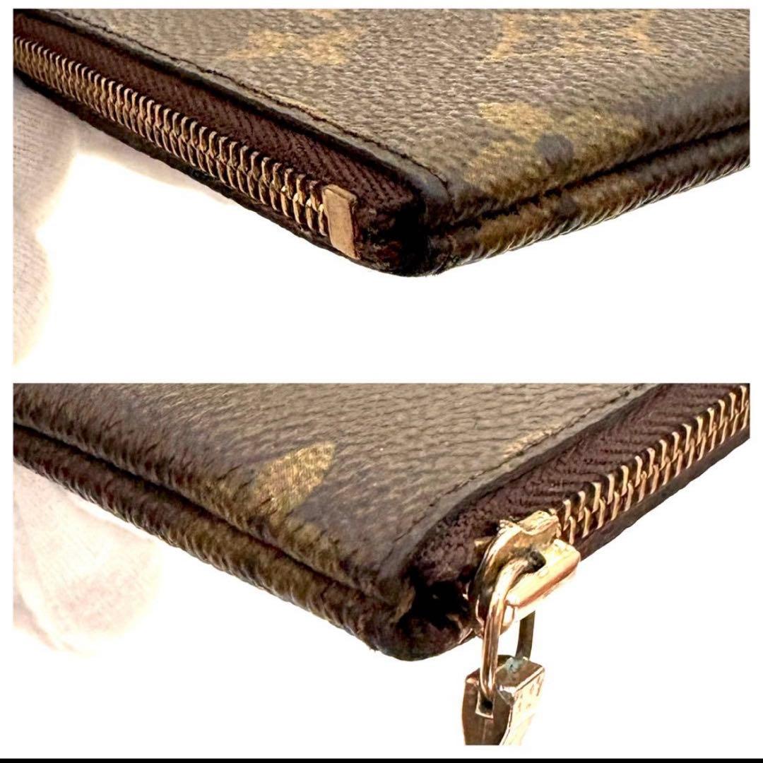 【美品】ルイヴィトン　モノグラム ポシェットクレ ケース　小銭入れ